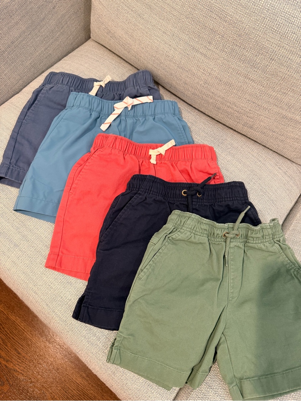 2 J.Crew Crewcuts + 3 J.Crew Factory Boys Shorts
